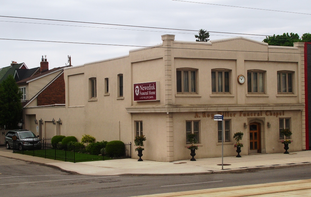 Featured image for “Newediuk Funeral Home A. Roy Miller Chapel – 1695 St. Clair Ave W”
