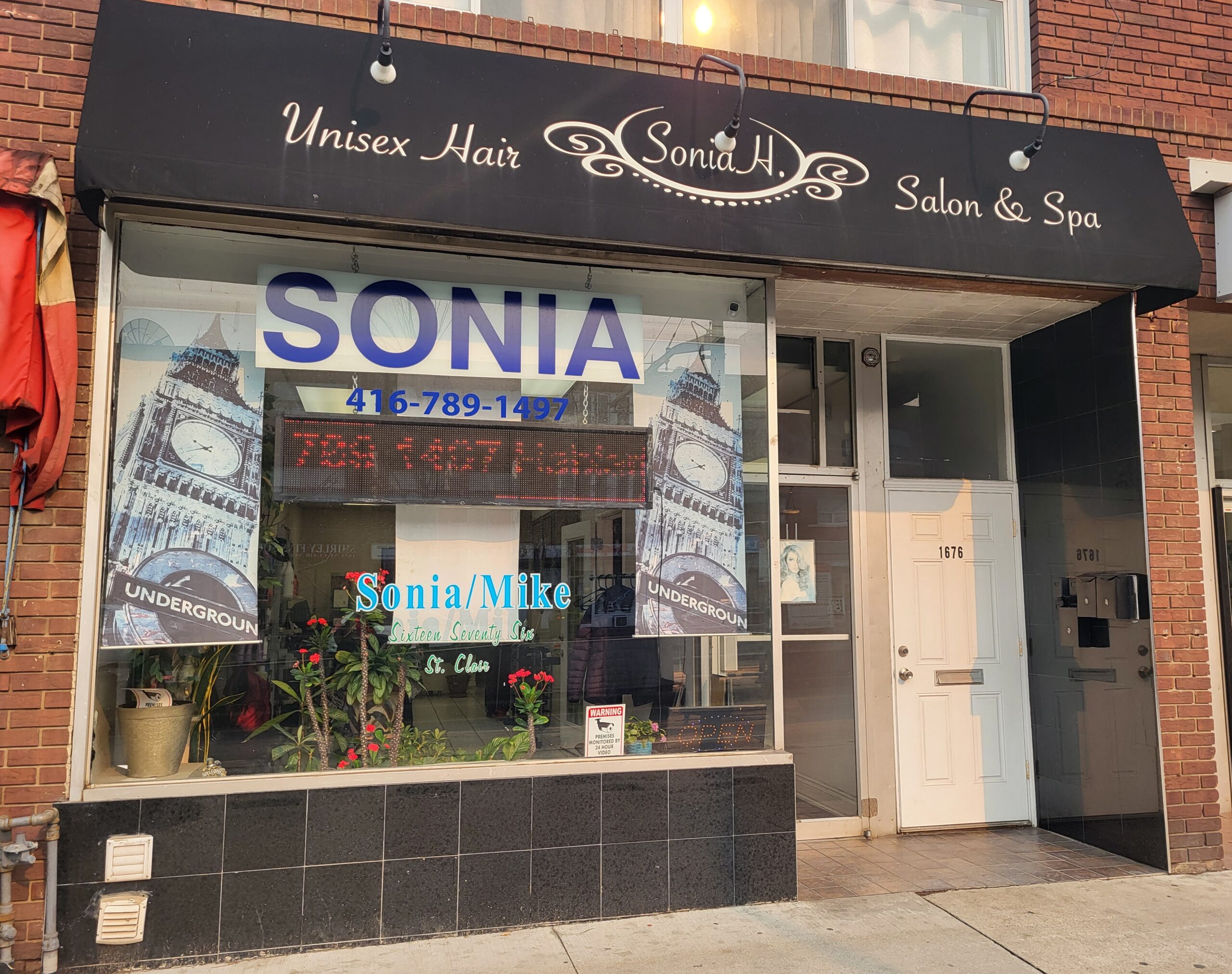 Featured image for “Sonia H. Unisex Hair Salon & Spa – 1676 St. Clair Ave W”